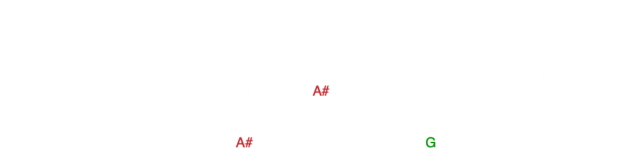 -One of the main reasons a composer, or arranger, might use different ENHARMONIC SPELLINGS is to aid the performer in their reading. Notes with sharp (#) accidentals typically move up. Notes with flat accidentals typically move down. TYPICALLY. No hard rules in music theory! -Below, in measure 3, we have a C#º7. This chord will act as a viiº7/V that will move to a I chord in 1st inversion before landing on the V chord. Notice the A# in the upper voice. Normally, you would spell the C#º7 chord as: C# - E - G - Bb This is because we build chords by stacking 3rds, thereby skipping letters as we go. But in this case, we will call the Bb an A# because it moves up to the G in the following chord. 